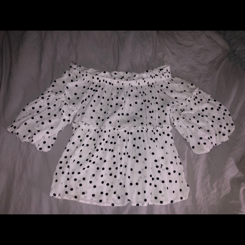 Off the shoulder top